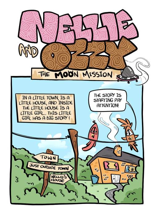 Nellie and Ozzy - The Moon Mission